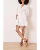 Ecrufarbenes Kleid Valerie