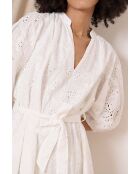 Ecrufarbenes Kleid Valerie