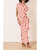 Terrakotta-Kleid Valene