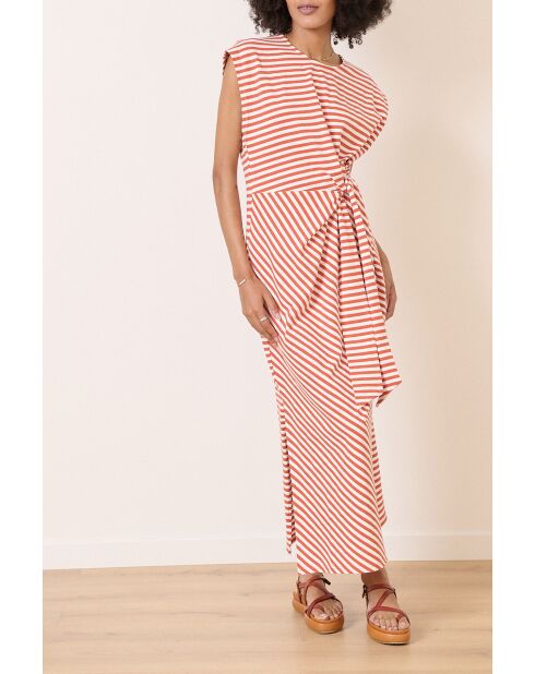 Terrakotta-Kleid Valene