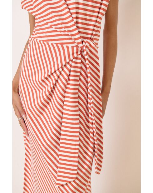 Terrakotta-Kleid Valene