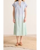 Blauwe Valentijnsjurk