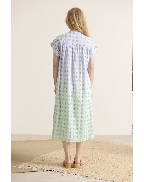 Blauwe Valentijnsjurk