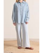 Teo blauw spijkerhemd