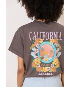 T-Shirt Violette anthracite