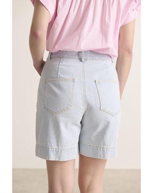 Pantaloncini in jeans blu Vosges