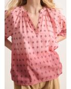 Blusa Neroli in terracotta