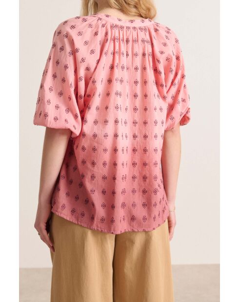 Blusa Neroli in terracotta