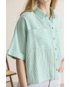 Groen hemd van Vernon