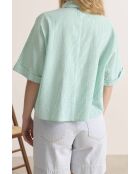 Groen hemd van Vernon