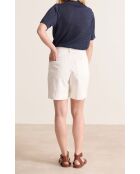 Polo boutonné en Maille Silas marine