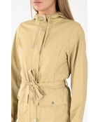 Curve Long Jacket Sand