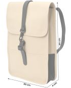 Mini-Sandkornrucksack von Alix, 40 x 29 x 10 cm