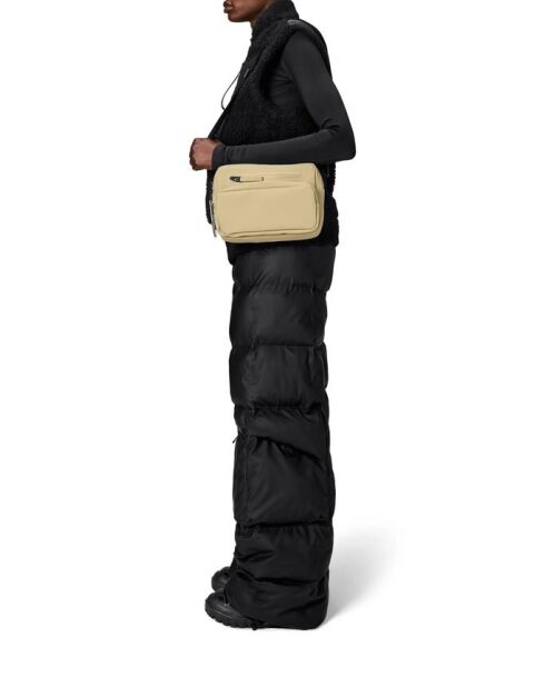 Sac Bandoulière Cargo Box Bag Sand Grain