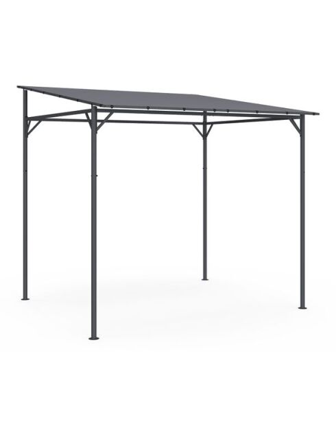 Gazebo a pergola con tetto reclinabile - 2,3x2,4m