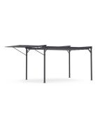 Pérgola Marina con techo retráctil y toldo - 3x4 m