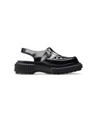 Zwarte babysandalen van kalfsleer