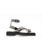 Beige sandalen van kalfsleer uit Tropezia