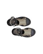 Beige sandalen van kalfsleer uit Tropezia