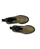 Chelsea-Stiefel aus Veloursleder in