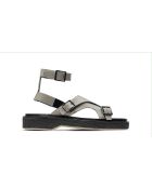 Beige sandalen van kalfsleer uit Tropezia