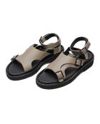 Beige sandalen van kalfsleer uit Tropezia