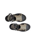 Beige sandalen van kalfsleer uit Tropezia