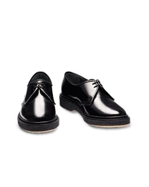 Derbies en cuir de veau noires