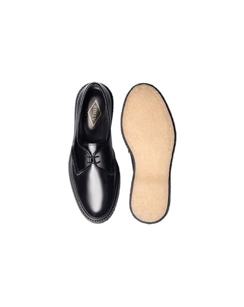Derbies en cuir de veau noires
