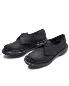 Derbies à lacets en cuir suédé noires