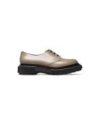 Derbies en cuir de veau beiges