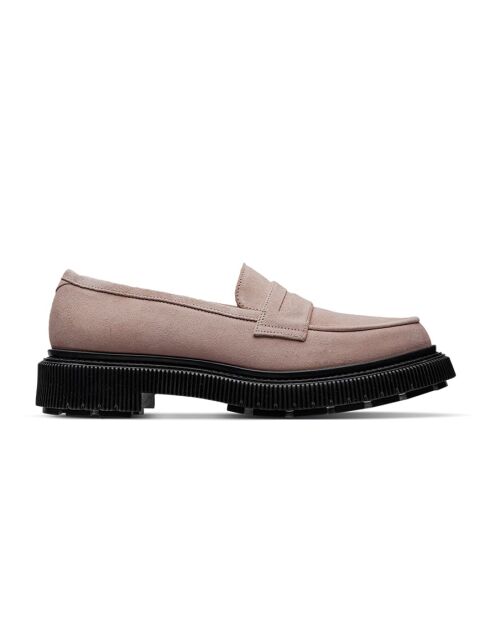 Mocassins en cuir baie de daim