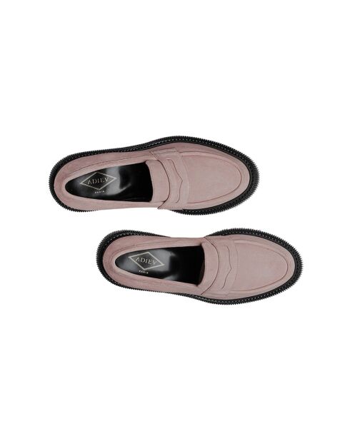 Mocassins en cuir baie de daim