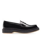 Mocassins en cuir de veau noirs