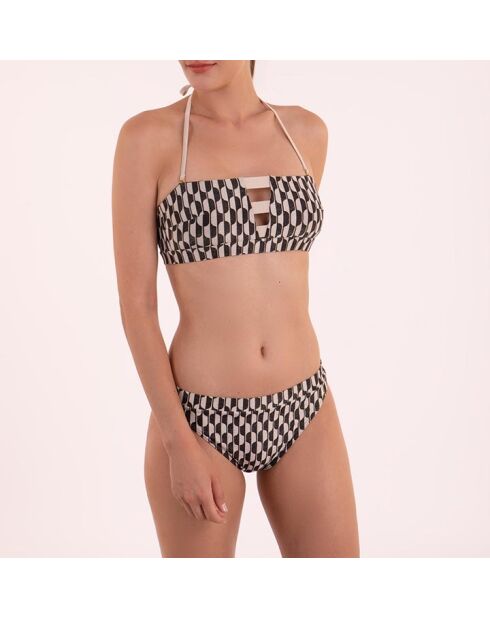 Braguitas de bikini negras Milady