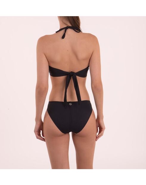 Haut de maillot bandeau Angelu noir