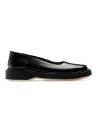 Ballerines en cuir de veau noires