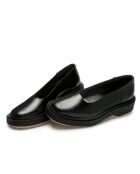 Ballerines en cuir de veau noires