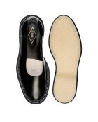 Ballerines en cuir de veau noires