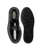 Derbies Bateau en cuir de veau noirs