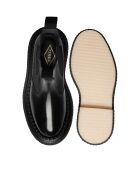 Chelsea-Stiefel aus schwarzem Kalbsleder