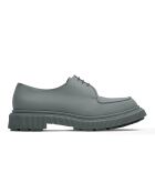Derbies à lacets en cuir de veau grises