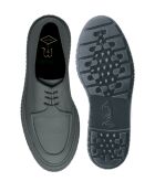 Derbies à lacets en cuir de veau grises