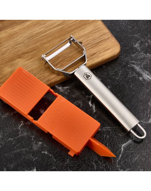 Originele groenteschiller + mini-raspset