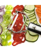 Original Gemüseschäler+Mini-Reibenset