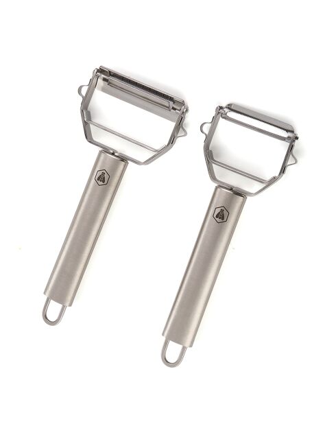 Originele groenteschillerset + julienneschiller + minirasp