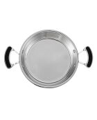 Tajine van roestvrij staal met keramisch deksel 18/8 - 28,5 cm