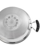 Tajine van roestvrij staal met keramisch deksel 18/8 - 28,5 cm