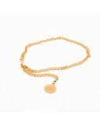 La cintura dorata Chanel - lunghezza totale circa 87 cm - Buone condizioni