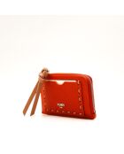 Peekaboo Fendi oranje kaarthouder - 13x8 x1 cm - Nieuw